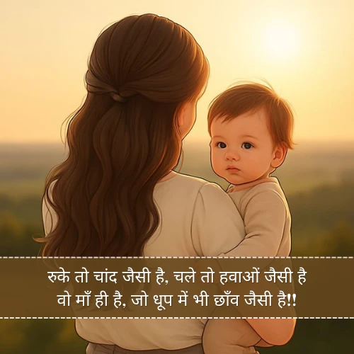 Maa Ke Liye Shayari 2 Line Maa Ke Liye Shayari 2 Line