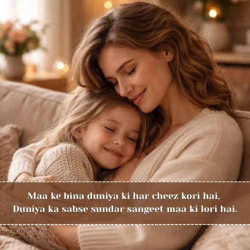 Maa Ke Liye Shayari in English Maa Ke Liye Shayari in English