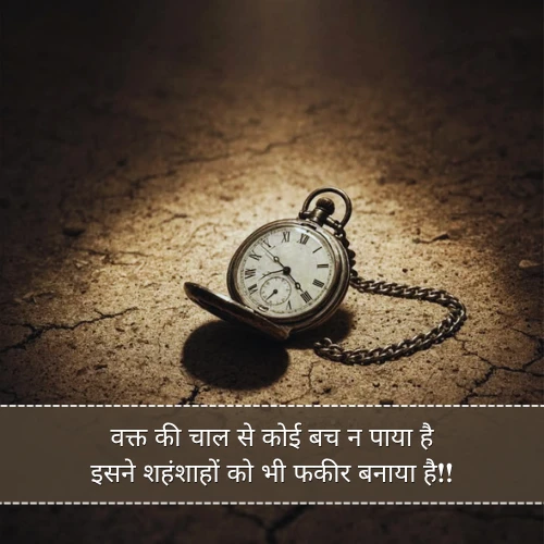 Waqt Shayari in Hindi 2 Lines Waqt Shayari in Hindi 2 Lines